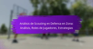 Análisis de Scouting en Defensa en Zona: Análisis, Roles de Jugadores, Estrategias